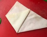 春巻きの皮でカップサラダ作り方3写真