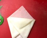 春巻きの皮でカップサラダ作り方5写真