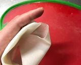 春巻きの皮でカップサラダ作り方6写真
