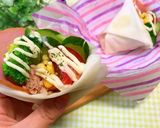 春巻きの皮でカップサラダ作り方8写真