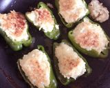 ピーマンの鱈詰め♡マヨネーズ焼き♪作り方8写真