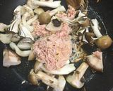 糖質制限!ツナときのこの和風パスタ作り方2写真