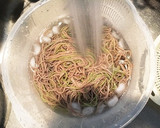 牛肉切り落とし ／ 冷やし瓦そば風作り方9写真