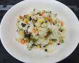 具材たっぷり☆高菜チャーハン作り方7写真