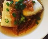 簡単☆揚げ出し豆腐～なめ茸のせ作り方5写真