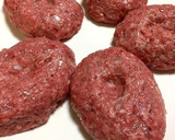 煮込みハンバーグ トマト缶で簡単作り方5写真