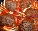 煮込みハンバーグ トマト缶で簡単作り方7写真