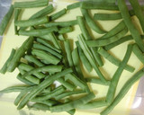 鶏肉と三度豆の柚子（ゆず）コショウ炒め作り方2写真
