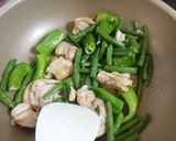 鶏肉と三度豆の柚子（ゆず）コショウ炒め作り方6写真