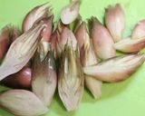簡単♪美味♪茗荷の甘酢漬け作り方1写真