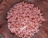 三色おさかなソーセージそぼろ丼作り方1写真