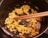 三色おさかなソーセージそぼろ丼作り方2写真