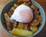 台湾風豚ばら煮込み丼作り方7写真