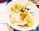秋レシピ☆彡さつまいもご飯作り方6写真