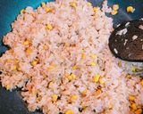 バター醤油な香ばし＊コーンチャーハン作り方5写真