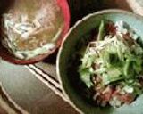 ごまじょうゆのまぐろ丼作り方5写真