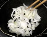 時間、お金節約！ハムと玉ねぎの卵炒め作り方3写真