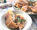 やみつき注意♬トマトマスタード餃子作り方8写真