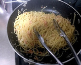 簡単パスタ☆鮭とネギの和風パスタ作り方5写真
