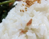 ほんのりごま風味　梅炊き込みごはん作り方9写真