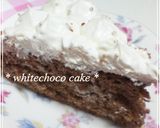 **ノンバター・ホワイトチョコケーキ**作り方6写真
