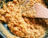 本日の朝 さつまいもマッシュカレー作り方4写真