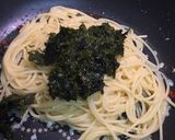 青さ海苔のペペロンチーノ作り方6写真