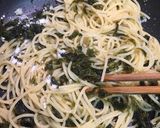 青さ海苔のペペロンチーノ作り方7写真