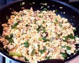 ダイエット　豆腐料理　主食　チャーハン風作り方7写真