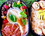 ささみロール 他チキン尽くし秋弁当作り方3写真