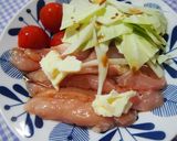むね肉レンジ蒸し♪簡単でむね肉柔らか！作り方3写真