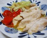 むね肉レンジ蒸し♪簡単でむね肉柔らか！作り方7写真