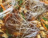 ＊たっぷり野菜と鶏そぼろの春雨炒め煮＊作り方4写真