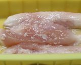 無花果と塩麹ささみの胡麻酢和え♪作り方4写真
