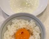 バターのコクと香り！温玉ごはん。作り方7写真