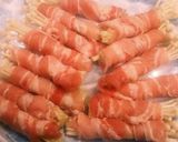 エノキ豚肉ロールオニオンソース焼き作り方2写真