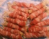 エノキ豚肉ロールオニオンソース焼き作り方3写真