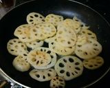 簡単おいしい！蓮根きんぴら作り方4写真