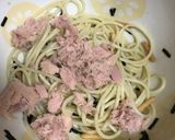 お茶漬けツナパスタ作り方3写真