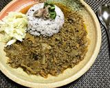 海老出汁香る牛豚キーマカレー作り方20写真