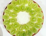 シャインマスカットのレアチーズケーキ作り方21写真