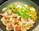 ★豚肉のオーロラソース炒め★作り方5写真