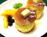 簡単　分厚いホットケーキ作り方5写真