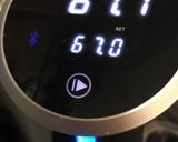 低温調理器ANOVAで温泉卵作り方1写真