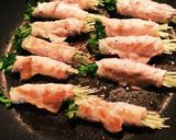 かいわれの豚肉巻き作り方3写真