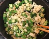 簡単♡オクラポテトのスパニッシュオムレツ作り方3写真