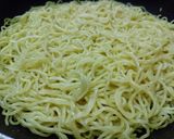 豚バラとなすと小松菜のあんかけ焼きそば作り方8写真