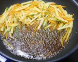 簡単！シャキシャキポテトのカレー醤油作り方3写真