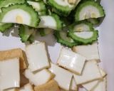 ゴーヤと厚揚げのおかか醤油炒め作り方1写真