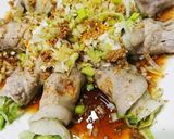 レンジで超簡単！肉巻きレタスポン酢作り方3写真